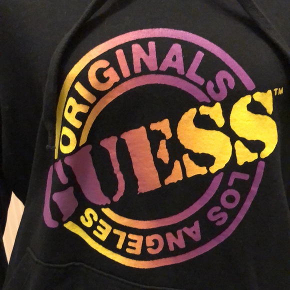 Guess Originals Los Angeles black pullover hoodie - Picture 2 of 8